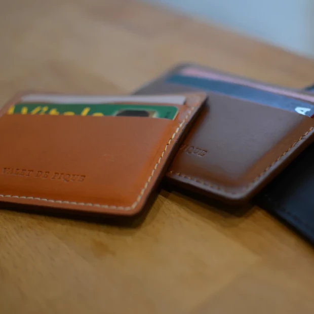 Porte-carte cuir Slim Wallet - Dust & Rust