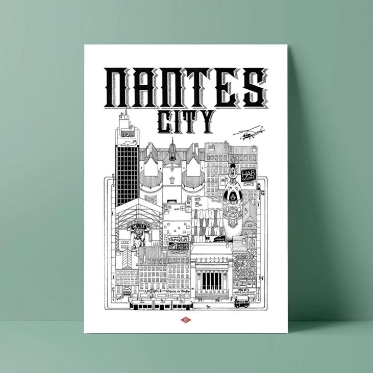 Affiche Nantes - Docteur Paper
