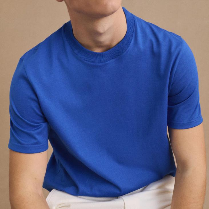 T-Shirt Andy - Bleu Roi - Le Minor