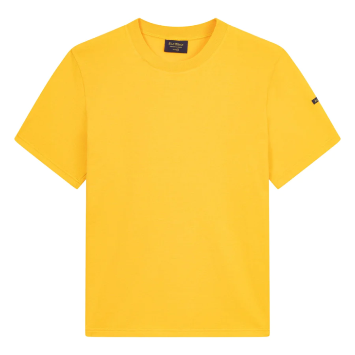 T-Shirt Uni - Jaune - Le Minor