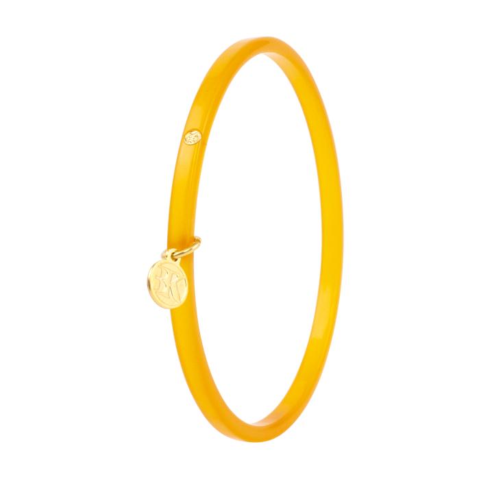 Bracelet Fin Ines - Orange Translucide - Bijoux Kocher