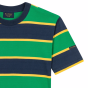 T-Shirt Larges Rayures - Vert et Marine - Le Minor