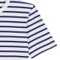 T-Shirt Marinière - Fond Blanc - Le Minor