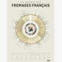 Affiche La Ronde des Fromages Français - La Majorette à Moustache