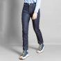 Jeans Confort Slim Taille Haute - Bleu - Dao