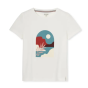 T-Shirt Manches Courtes Blanc - Palmyre - La Gentle Factory